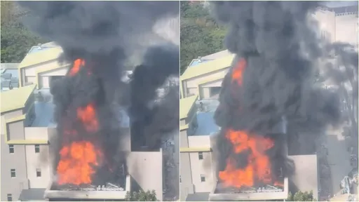 竹科變電所大爆炸！目擊者嚇壞：以為飛彈打過來