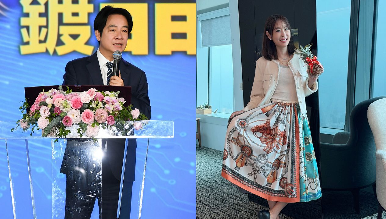 賈永婕稱賴清德懂她被酸「綠到出油」 6個字高EQ回應