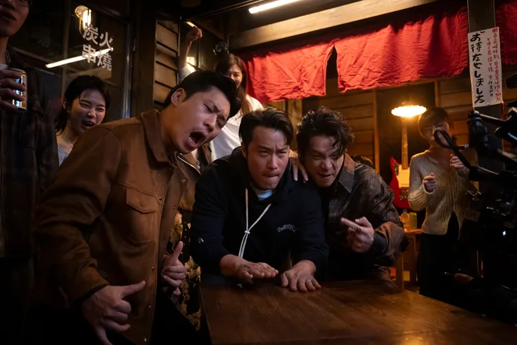 張孝全（左二）出席首映。金馬執委會提供