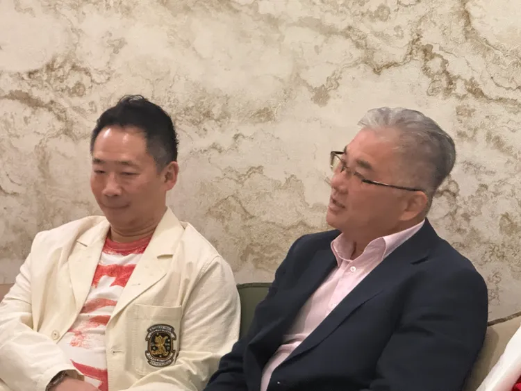 光譜電工（原合正科技，5381）總經理謝炳輝（圖右）。呂承哲攝