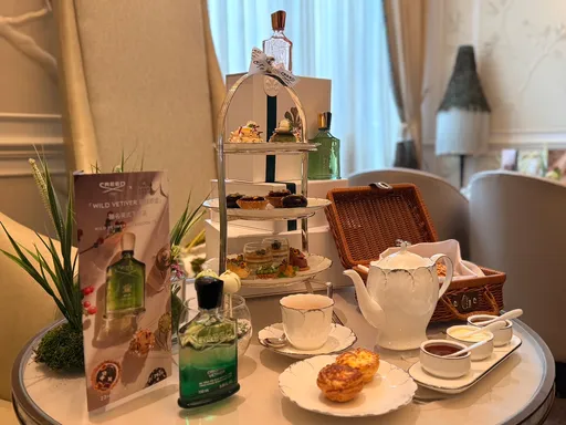 台北文華東方聯名英皇室御用香氛CREED　打造《Wild Vetiver岩蘭野境》下午茶