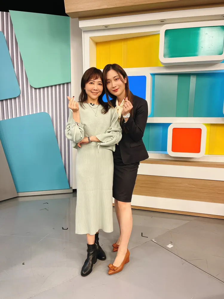 陳樂涵（右）承諾一輩子保護雪兒。和展影視提供