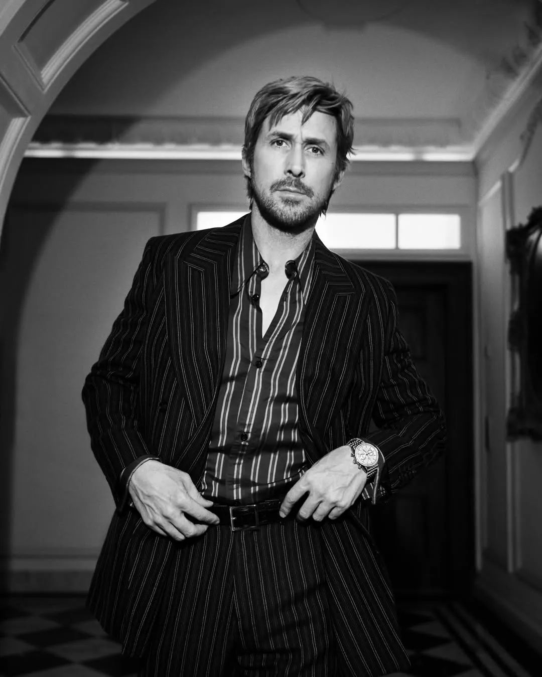 他日前出席電影倫敦首映，也戴上同款腕錶。品牌提供