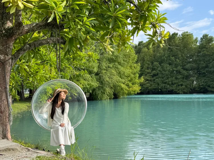 春暖花開最適合出遊花蓮，景色宜人的雲山水美照拍不完。業者提供