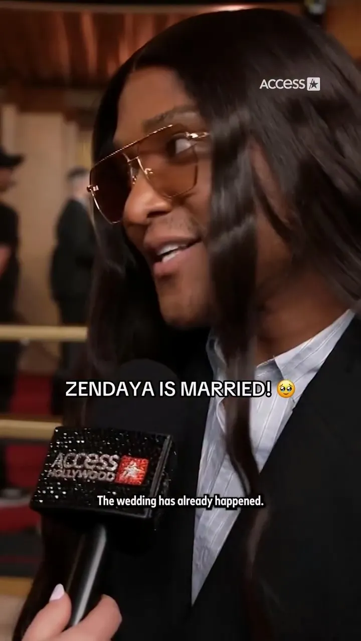 造型師Law Roach爆料湯姆霍蘭德和贊妲雅已舉行婚禮。翻攝accesshollywood IG