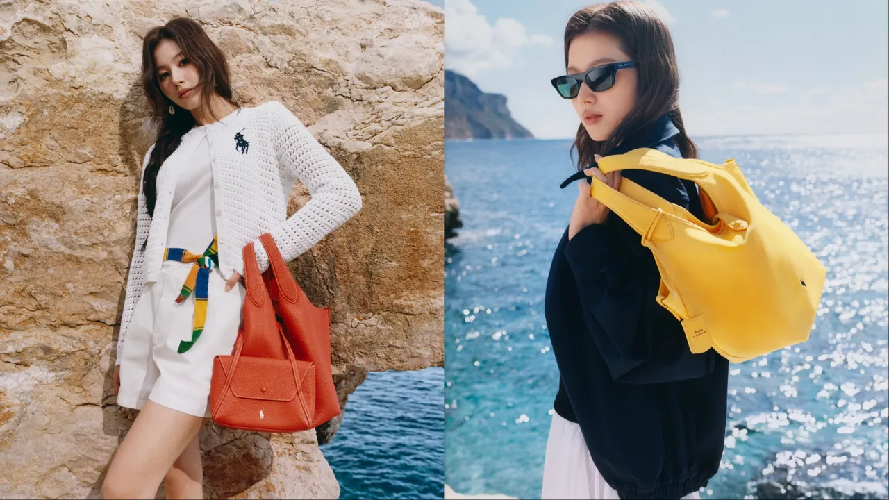 Sana成為Ralph Lauren 2026春季「Polo Play」包款系列全新形象大使。品牌提供