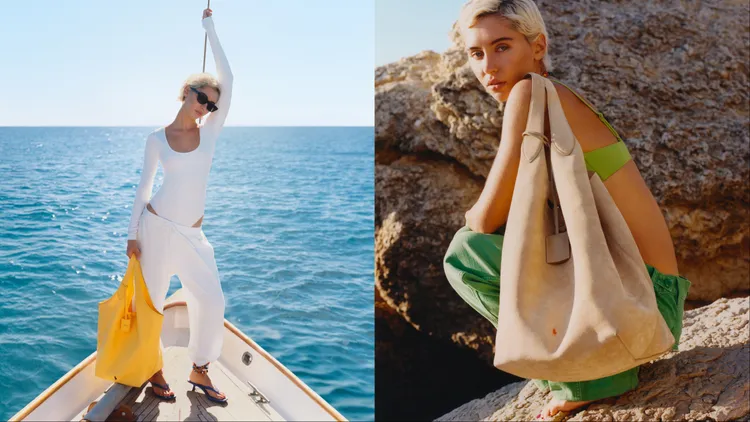 Iris Law以性感裝備演繹Polo Play包款。品牌提供