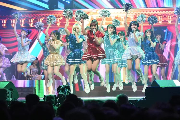 「TPE48」展現青春無敵，勁歌熱舞又唱又跳。彭欣偉攝