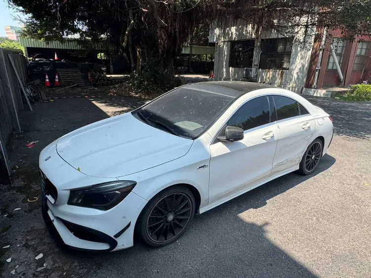 查扣作案用汽車。翻攝畫面