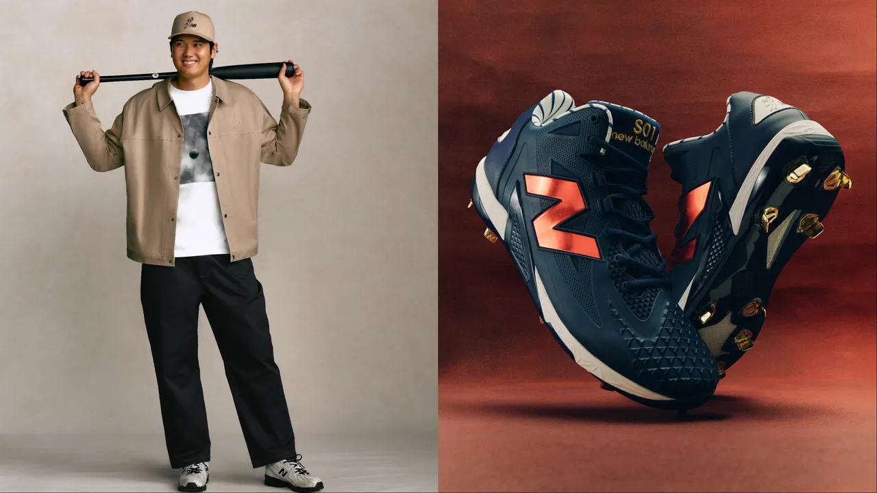 New balance推出新一季Ohtani Signature Collection大谷翔平聯名系列。品牌提供