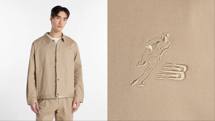 New Balance聯名大谷翔平系列斜紋面料夾克，5280元。品牌提供