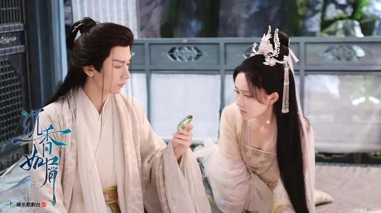 孟子義（右）在戲中與成毅有對手戲。緯來戲劇提供