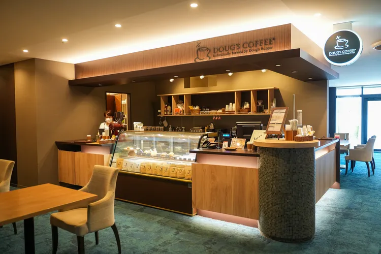 Doug's Coffee是石垣島在地品牌。田欣雲攝