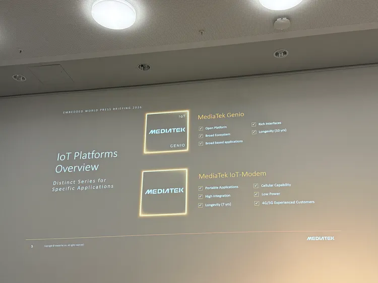 聯發科的物聯網平台。呂承哲攝