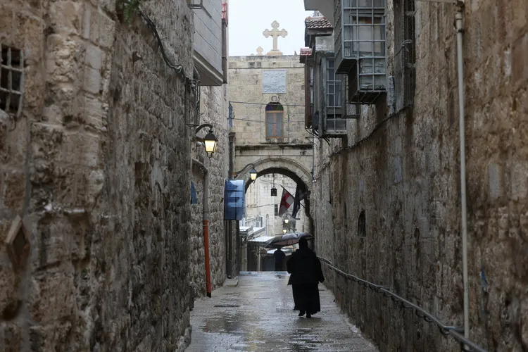 聖墓教堂位於東耶路撒冷舊城區。路透社