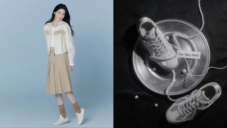 韓韶禧搭FILA緞面芭蕾鞋踩出仙氣　出動神顏幫春季美鞋帶貨