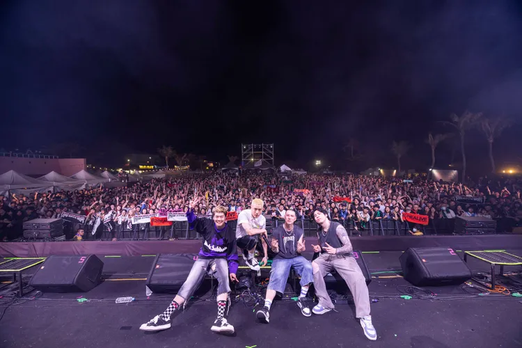 周湯豪現場演出魅力驚人。環球音樂提供