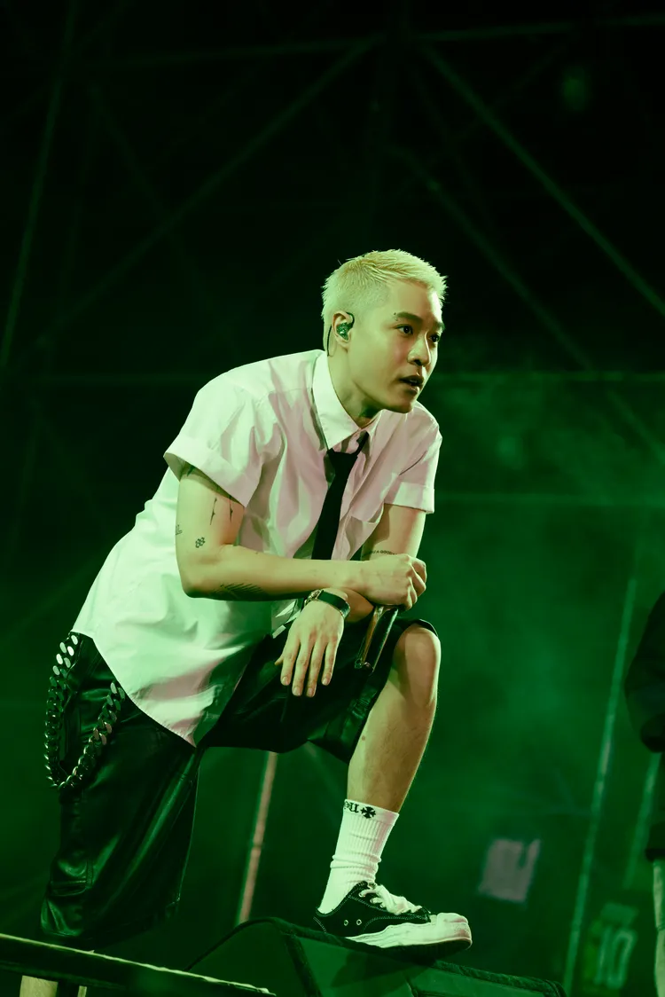 周湯豪昨晚開唱，網路聲量持續發酵。環球音樂提供