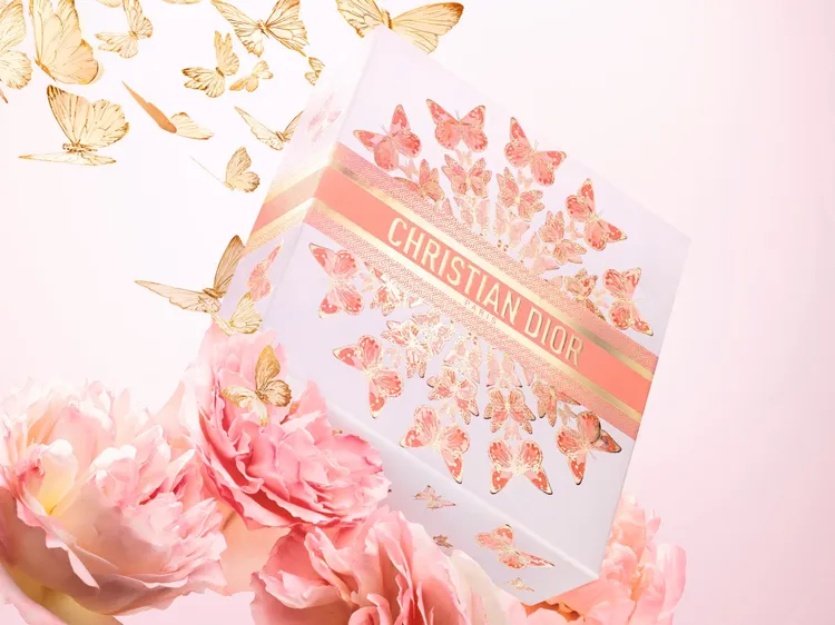 Dior母親節摯愛蝶舞限量包裝。品牌提供