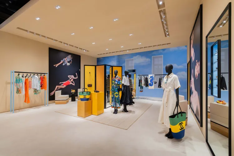 香奈兒2026 COCO BEACH快閃店。品牌提供