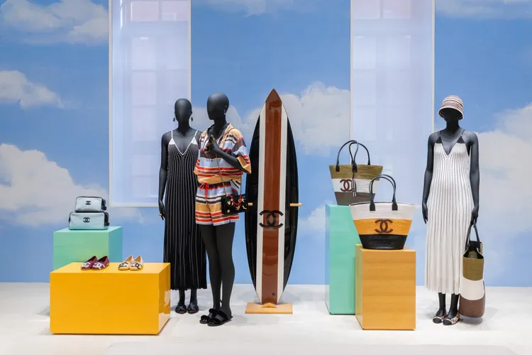 香奈兒2026 COCO BEACH快閃店。品牌提供