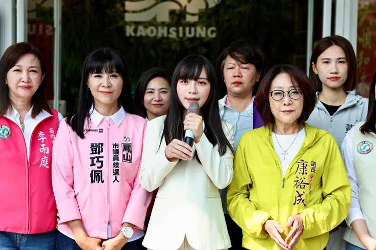 黃捷表示，當選主首要任務就是輔選賴瑞隆接棒市長、並力拚34+3席議員過半。翻攝畫面