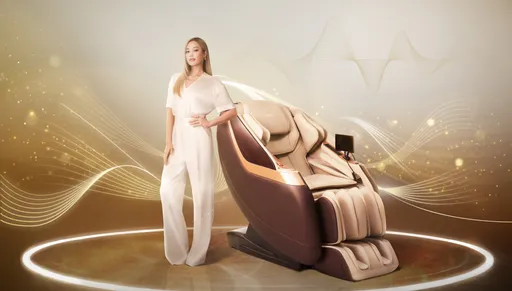 A-Lin代言跨時代「音波S玩美椅」　　tokuyo四大科技打造音波療癒新體驗