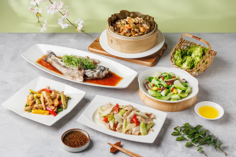 欣葉台菜古味今品春季料理。業者提供