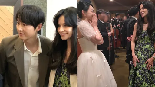 宋仲基首帶洋妻公開露臉超甜！女星被她美貌嚇到摀嘴讚嘆