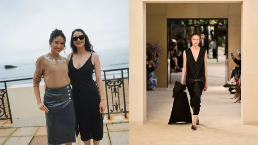 9m88賞香奈兒的「福特汽車」　度假系列秀場被法國影后摟腰腰