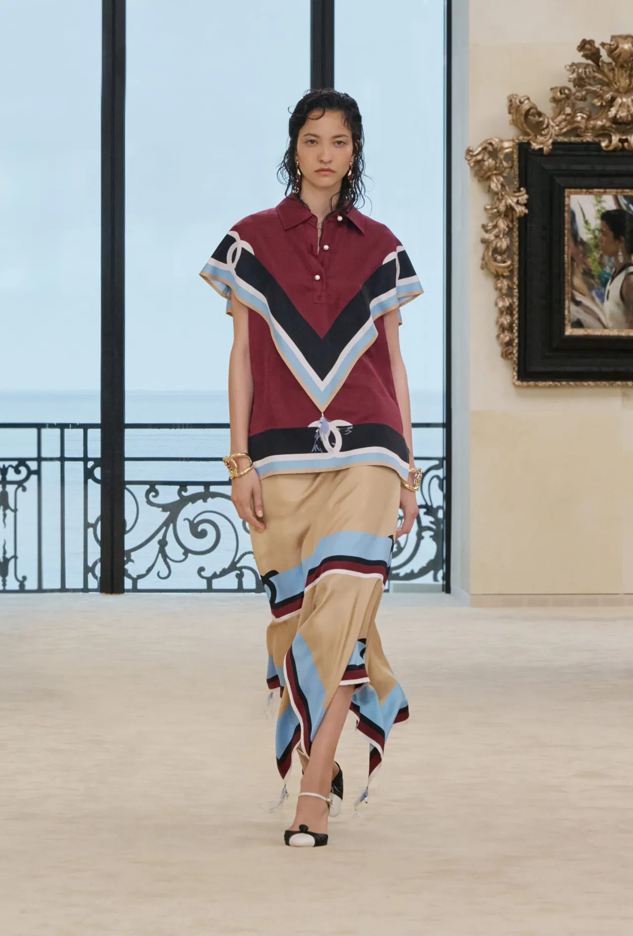 香奈兒2026/27 Cruise度假系列大秀。品牌提供