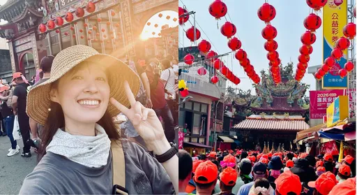 來台20年首隨媽祖進香　日籍女星田中千繪吐真實感受