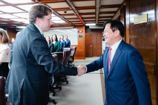 美國外交關係協會訪台　林佳龍要推「台菲經濟走廊」