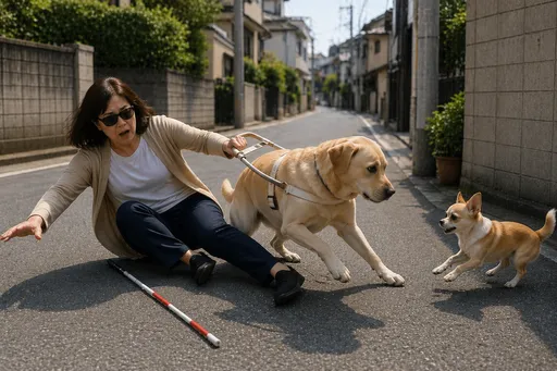 吉娃娃好奇害導盲犬急停　不牽繩飼主拒賠還這樣狡辯