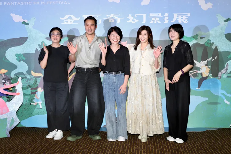 愛情輕喜劇《欠妳的那場婚禮》今於金馬奇幻影展舉行世界首映。莊宗達攝