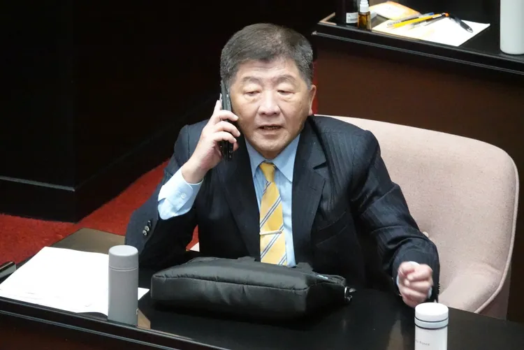 衛福部前部長、政務委員陳時中。莊宗達攝