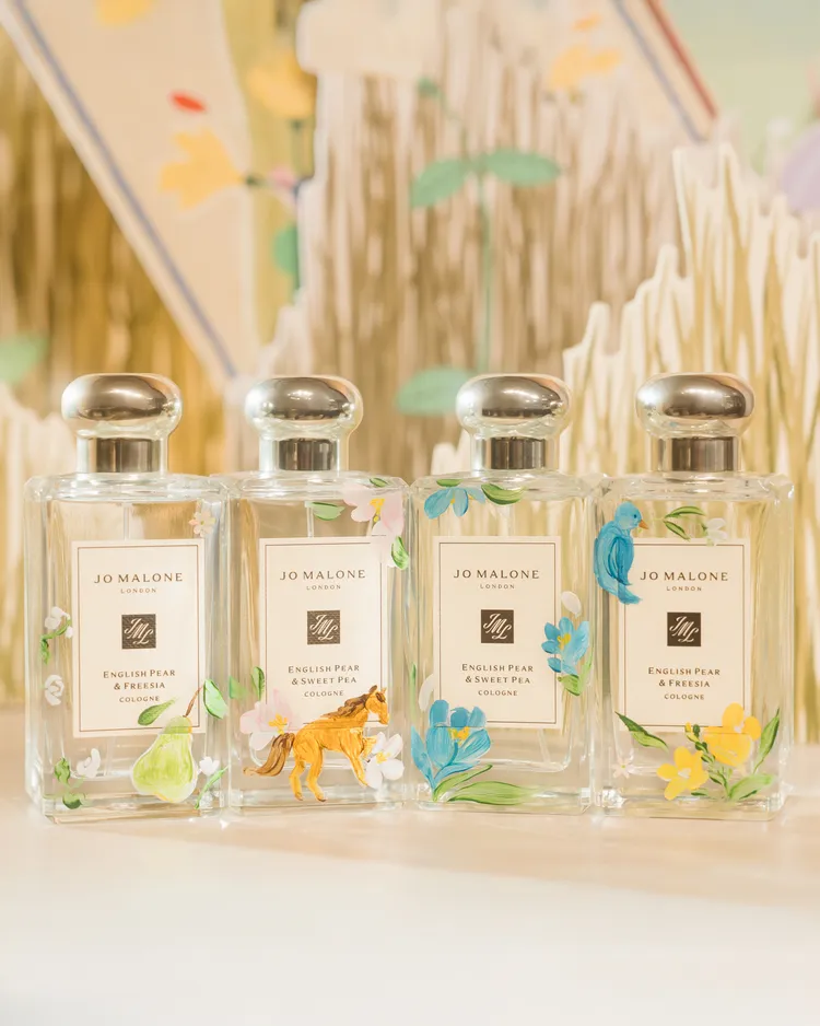 Jo Malone London英倫彩繪香水瓶活動。品牌提供