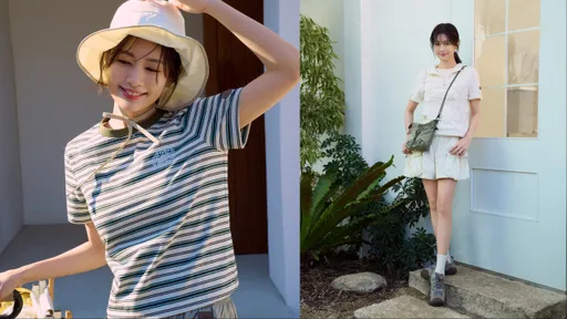 輕裝庭沼珉變身山系美少女　凍齡童顏配修長鉛筆腿好吸睛