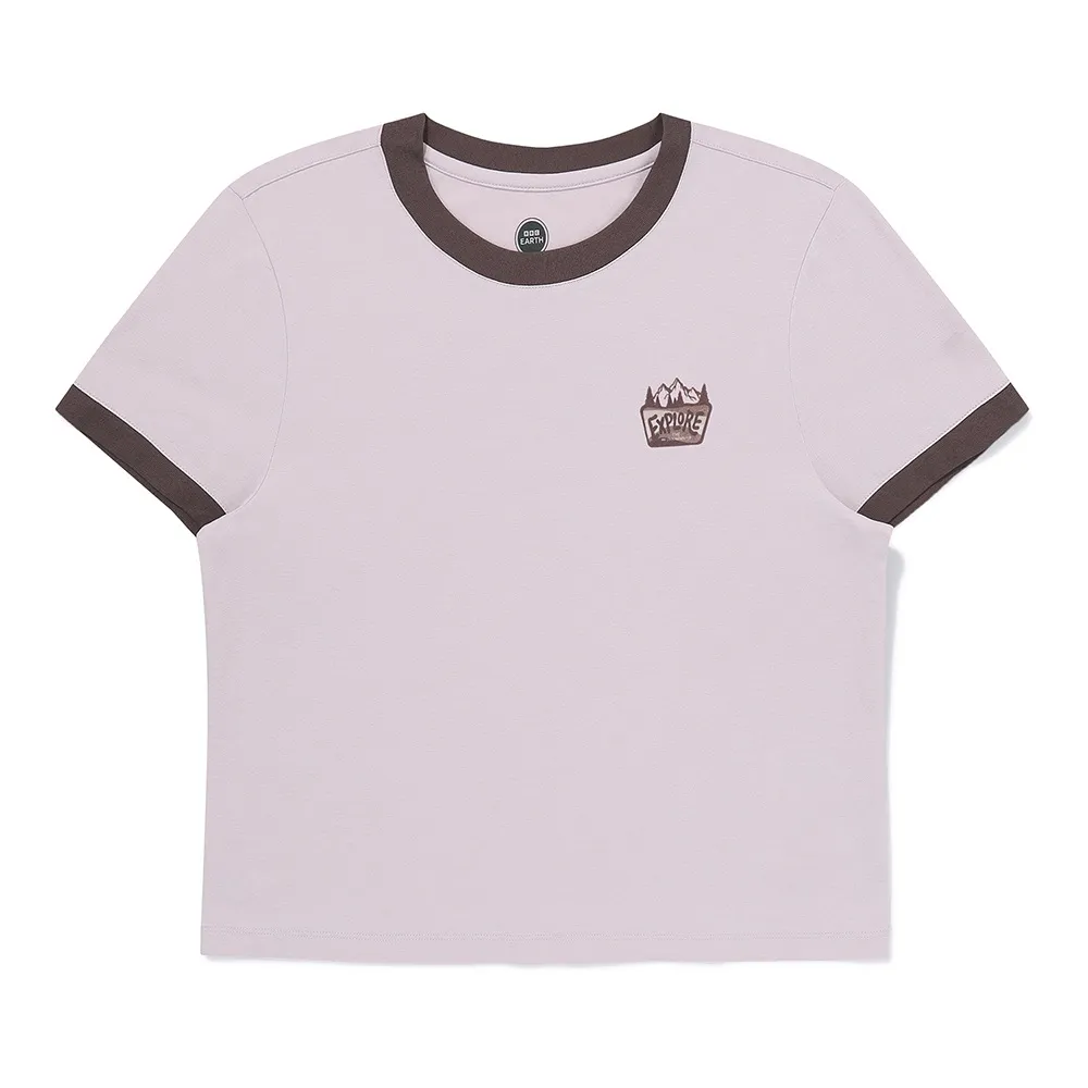 BBC EARTH Graphic Ringer SS T-shirt短袖上衣，1880元。品牌提供