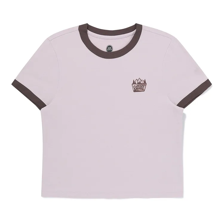 BBC EARTH Graphic Ringer SS T-shirt短袖上衣，1880元。品牌提供