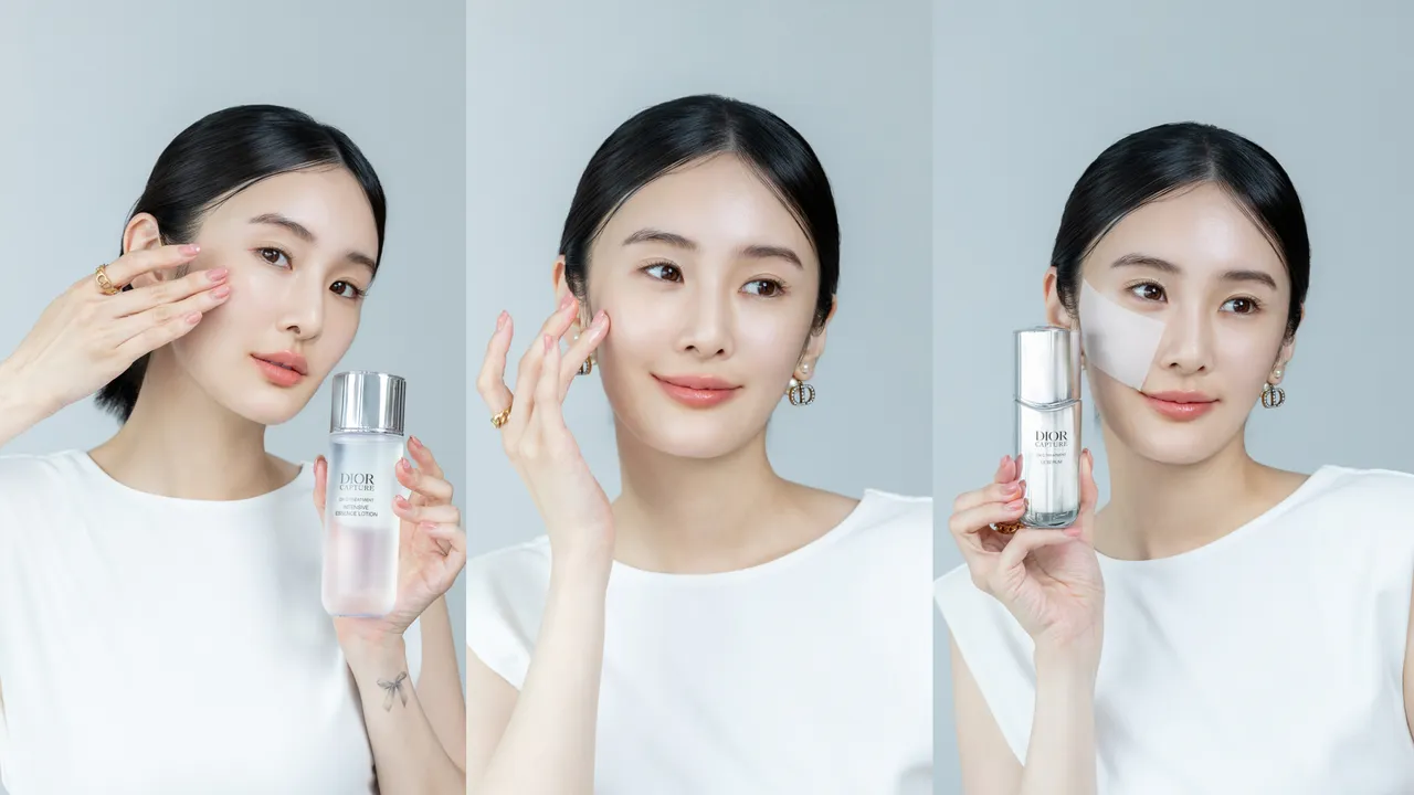 「一搽、二拍、三濕敷」保養步驟。品牌提供