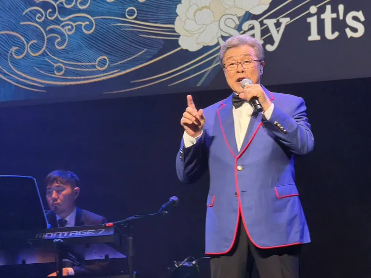 楊烈今於日本開唱。印太戰略智庫提供