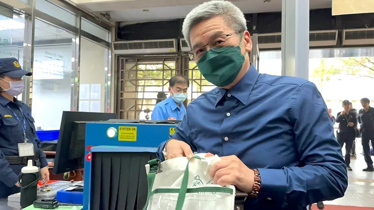 柯文哲大帳房、台北捷運公司前董事長李文宗。特勤中心攝