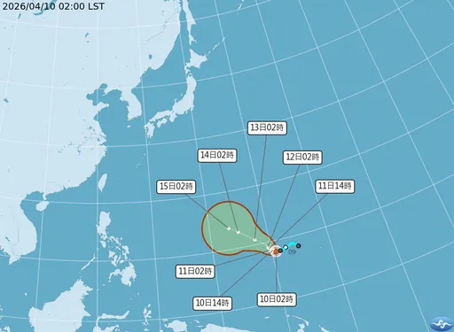 颱風「辛樂克」生成了！路徑曝光　下波雨這天來