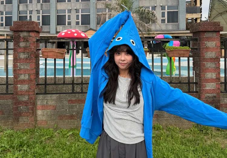 正妹163braces用手搖飲拉近台日距離。形上娛樂提供