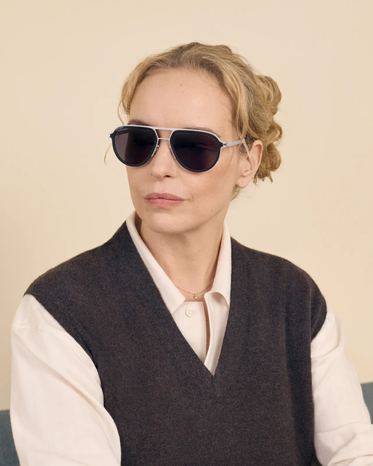 本季也推出全新淚滴型飛行員輪廓鏡款。品牌提供