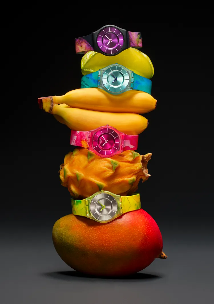 SWATCH推出以熱帶元素為靈感的「PAINTED PARADISE」系列。品牌提供