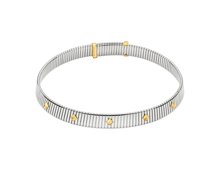 BVLGARI B.zero1系列 黃金手環。品牌提供