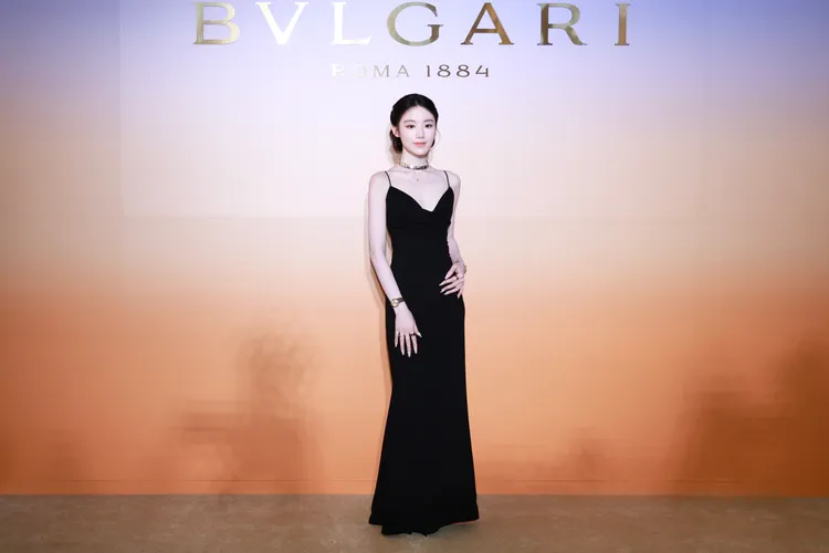 韓團i-dle成員舒華今日現身台北101見證寶格麗B.zero1系列發表。彭欣偉攝