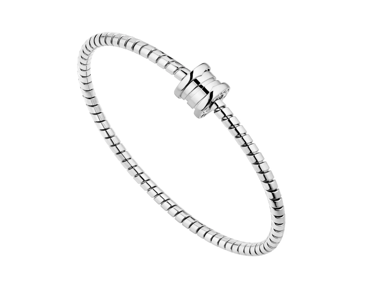 BVLGARI B.zero1系列 黃金手環。品牌提供